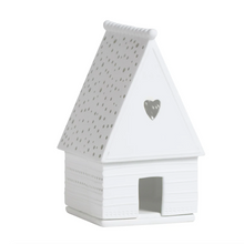 Photophore maison pain d'épice - Porcelaine