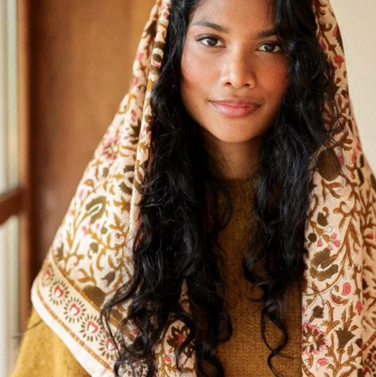 Foulard - Mina rose poudré