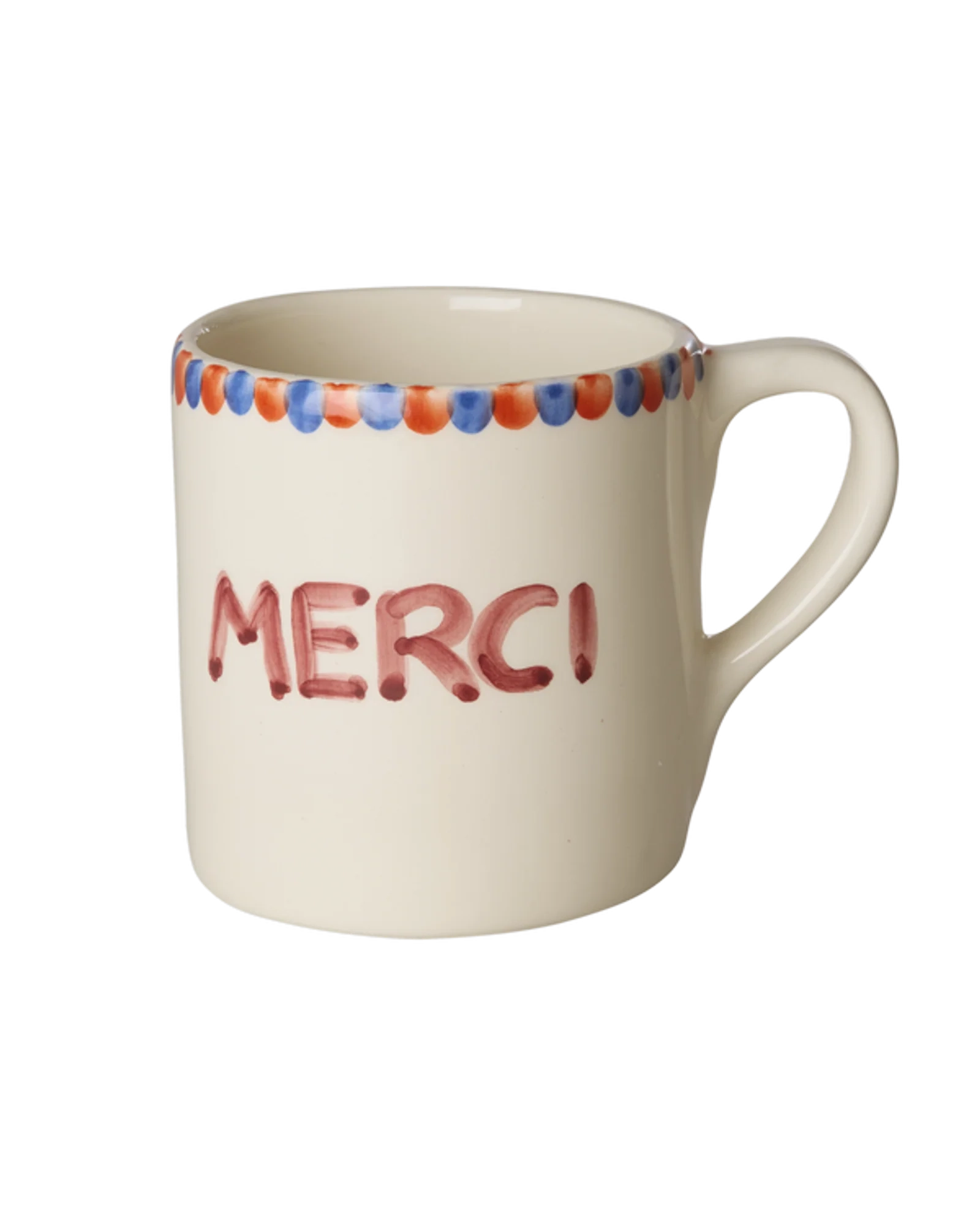 Mug beige - Merci
