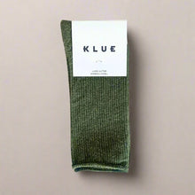 Chaussettes pailletées 36/40 - Kaki