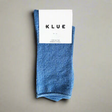 Chaussettes pailletées 36/40 - Mineral Blue