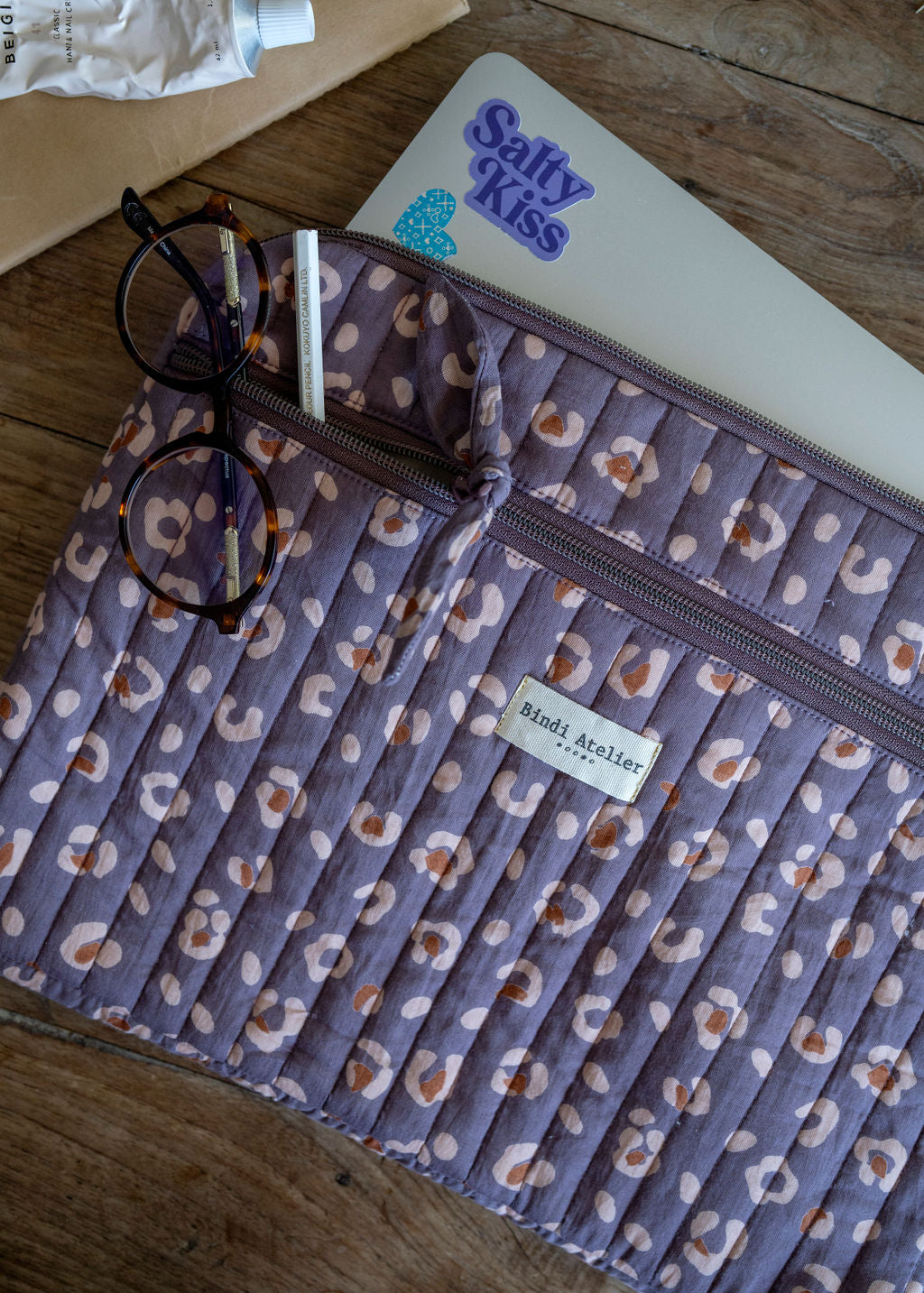 Pochette ordinateur 13' - Bengal Sureau