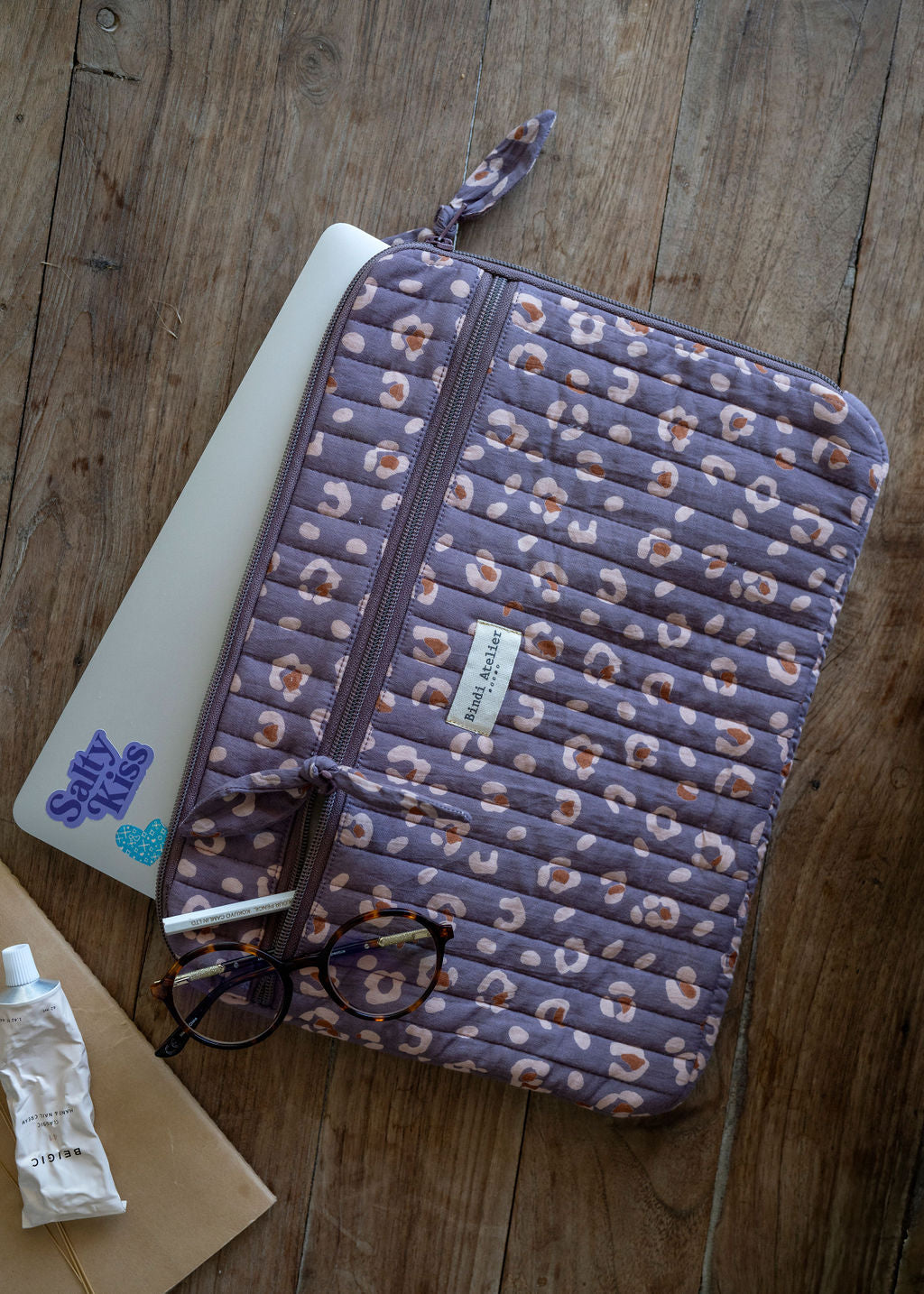 Pochette ordinateur 13' - Bengal Sureau