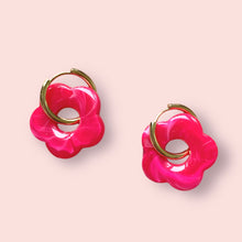 Boucles d'oreilles Billie GM - Framboise