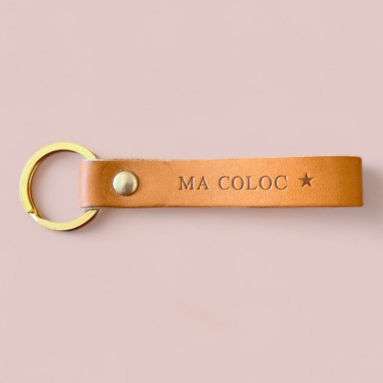 Porte-clés camel - Ma coloc ★