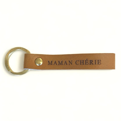 Porte-clés camel - Maman chérie