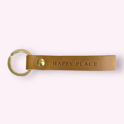 Porte-clés camel - Happy place