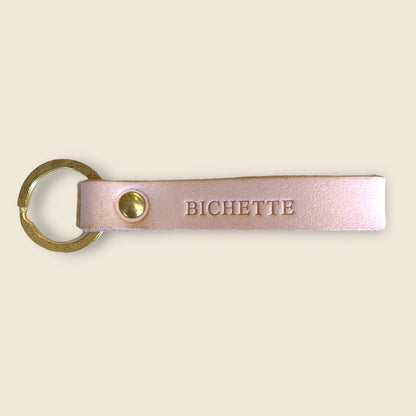 Porte-clés nude - Bichette