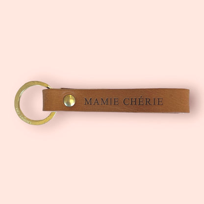 Porte-clés camel - Mamie chérie