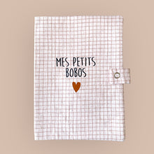 Protège carnet de santé - petits carreaux