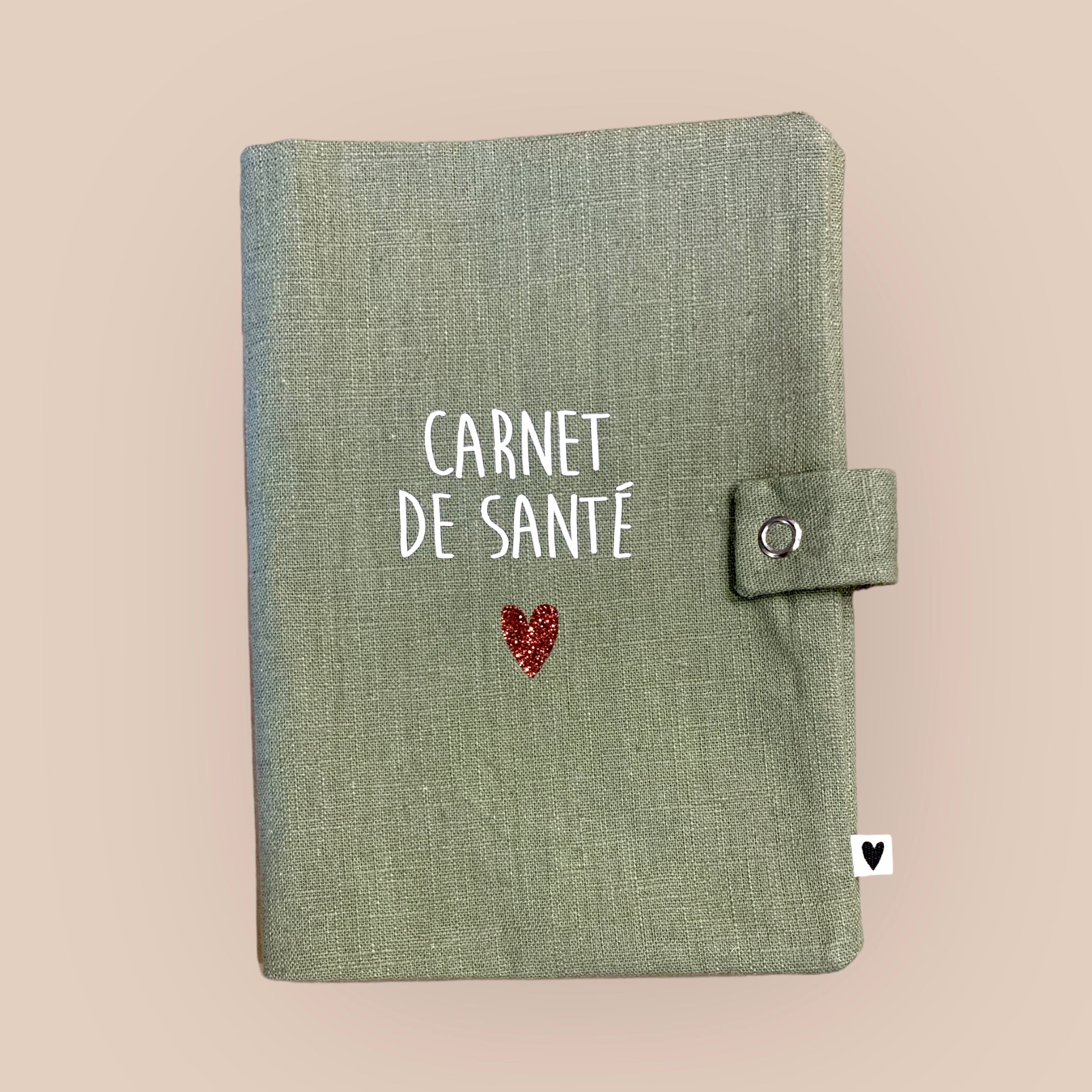 Protège carnet de santé - Kaki