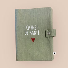 Protège carnet de santé - Kaki
