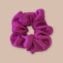 Chouchou paillettes - Framboise