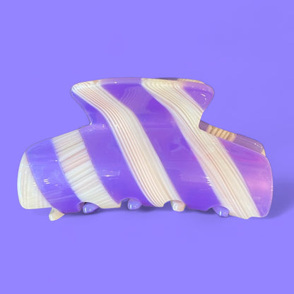 Grande pince - Rayures purple