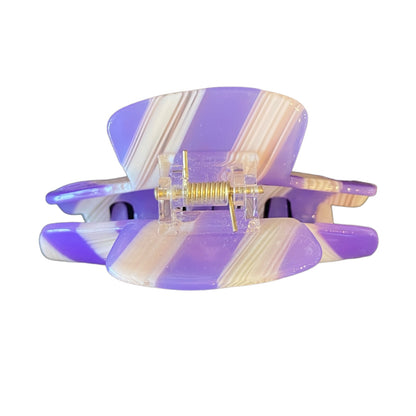 Grande pince - Rayures purple