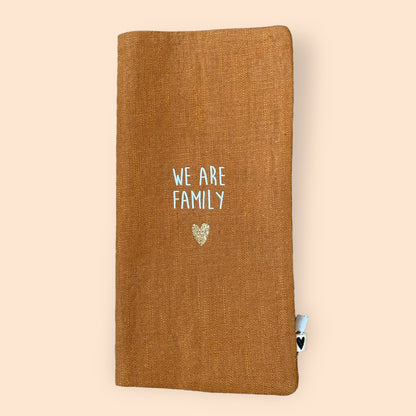 Protège livret de famille - Caramel