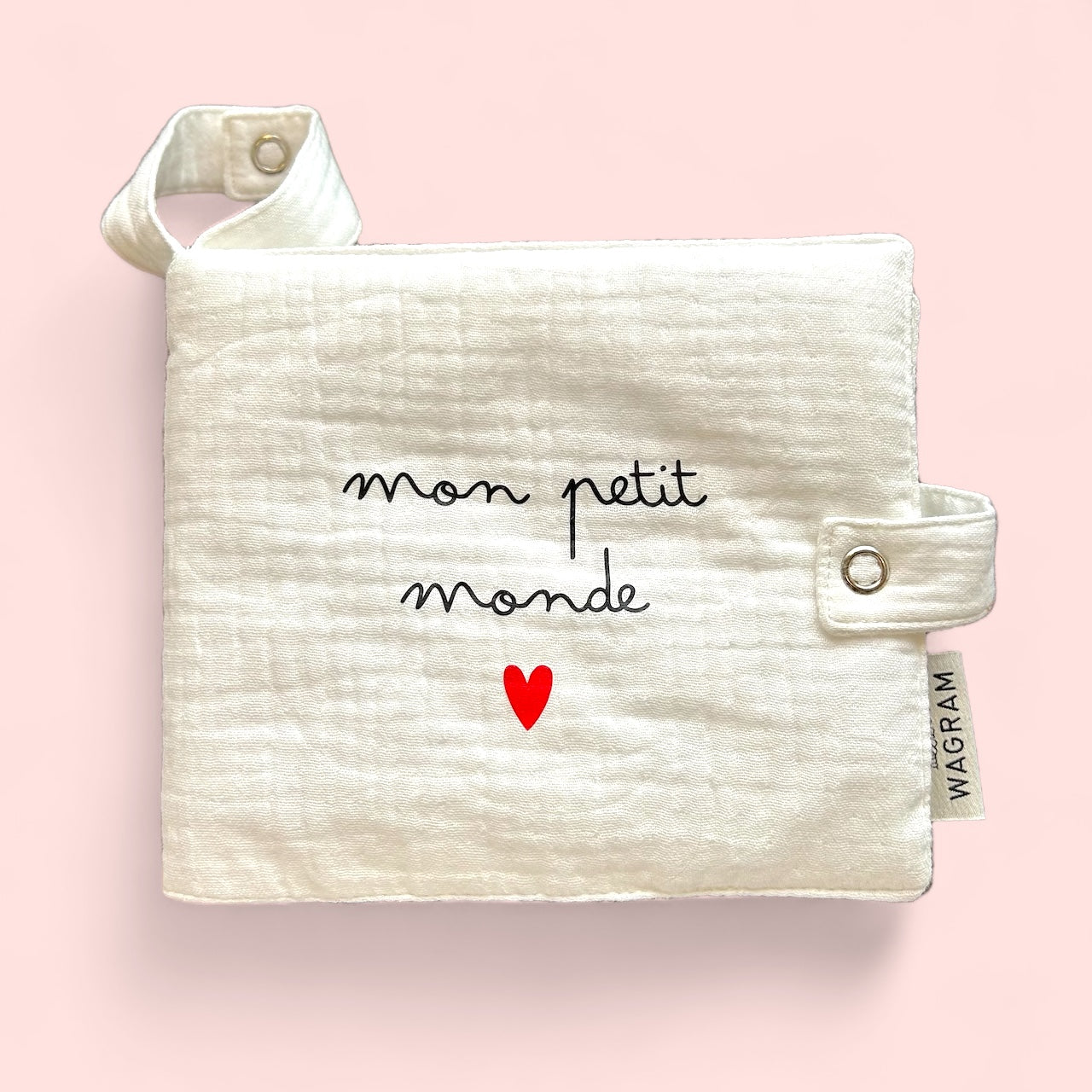 Mini album photo blanc - Mon petit monde