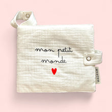 Mini album photo blanc - Mon petit monde
