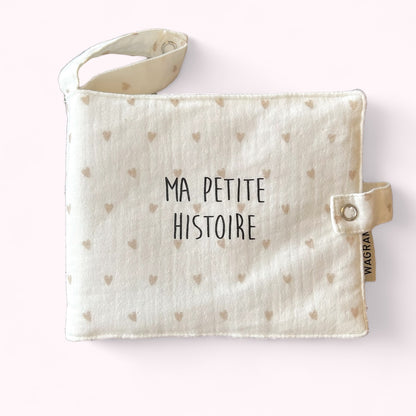 Mini album photo coeurs - Ma petite histoire