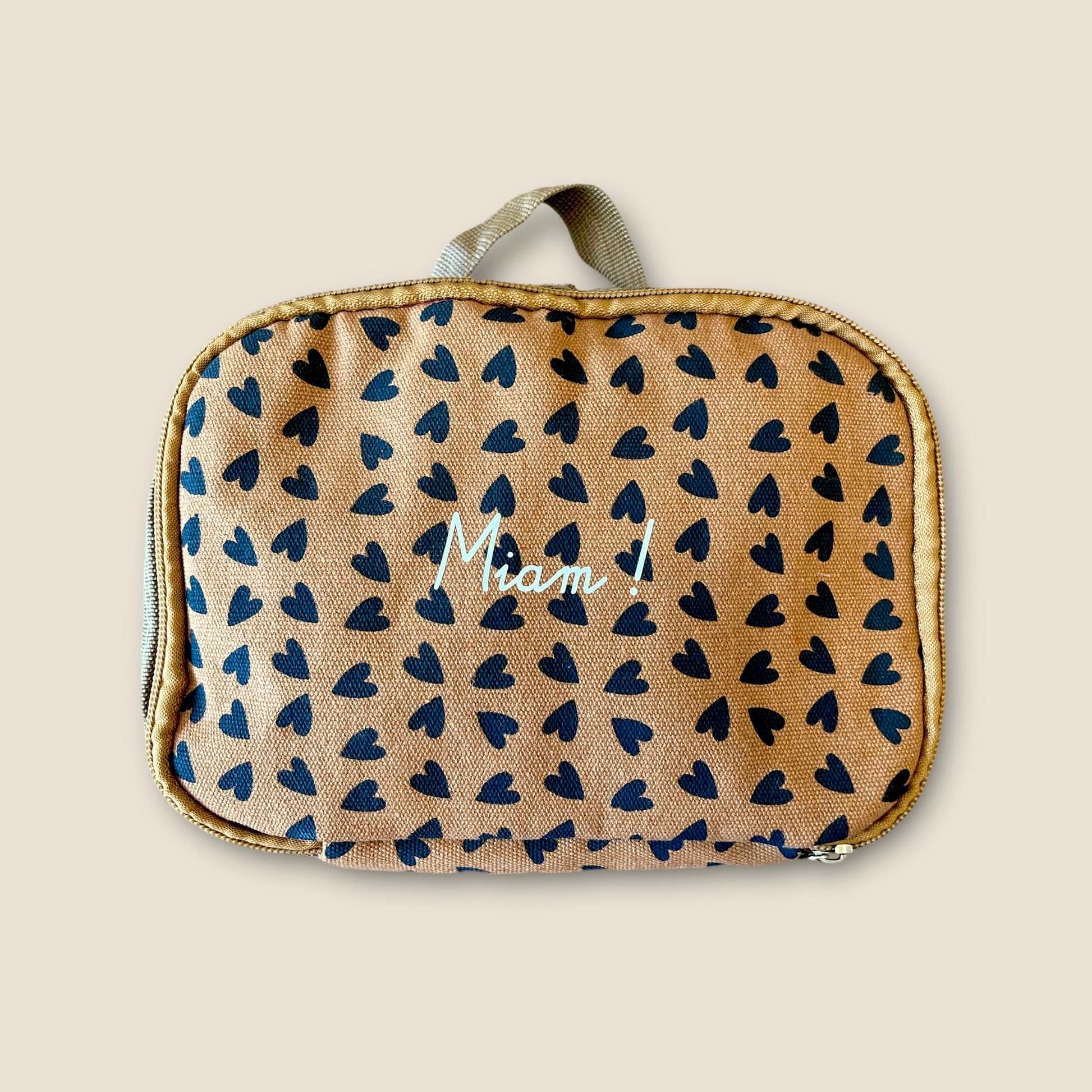 Sac isotherme "Miam" - Coeur noisette