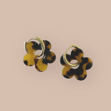 Boucles d'oreilles Billie - Léopard