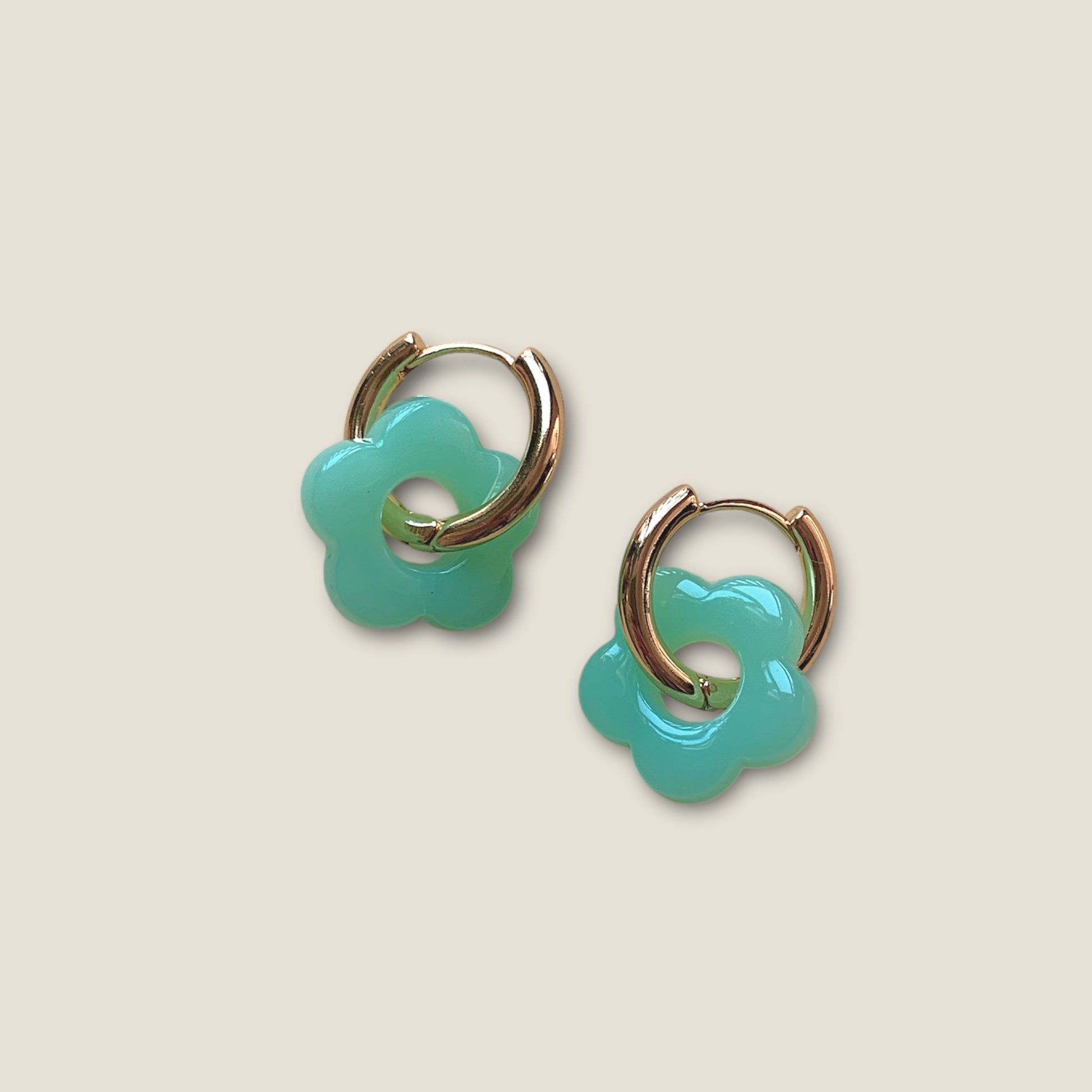 Boucles d'oreilles Billie MM - Mint