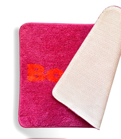 Tapis de bain Bonjour - Rose