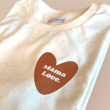 T-shirt beige - Mama love (Taille S)