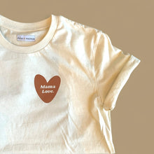 T-shirt beige - Mama love (Taille S)