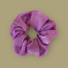 Chouchou paillettes - Violet clair
