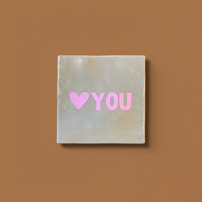 Carreau à accrocher - Love you rose