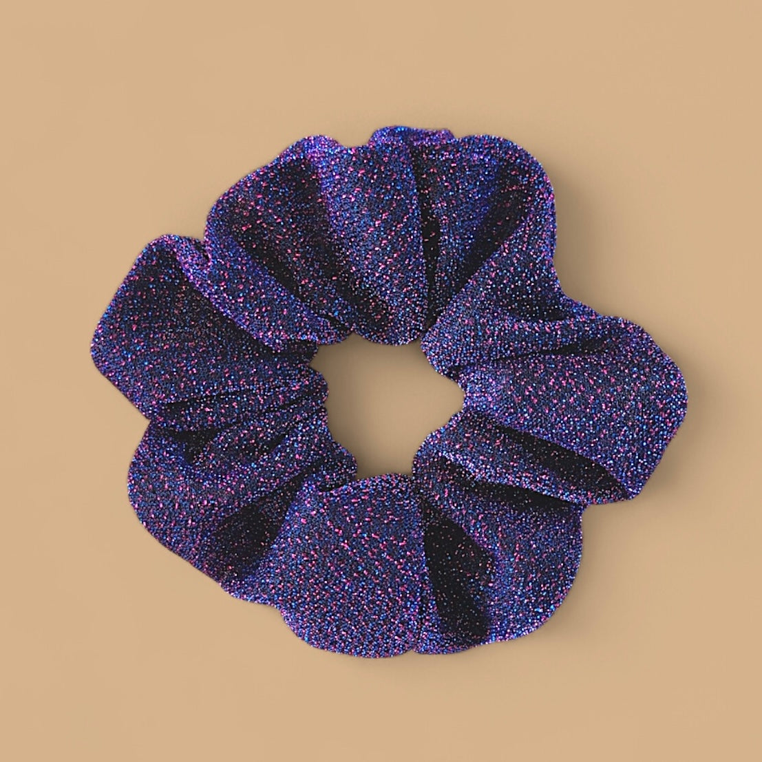 Chouchou paillette - Violet fête