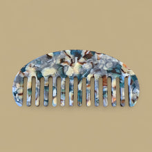 Peigne demi lune - Multi blue