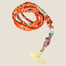 Cordon de téléphone bandana - Orange pep's
