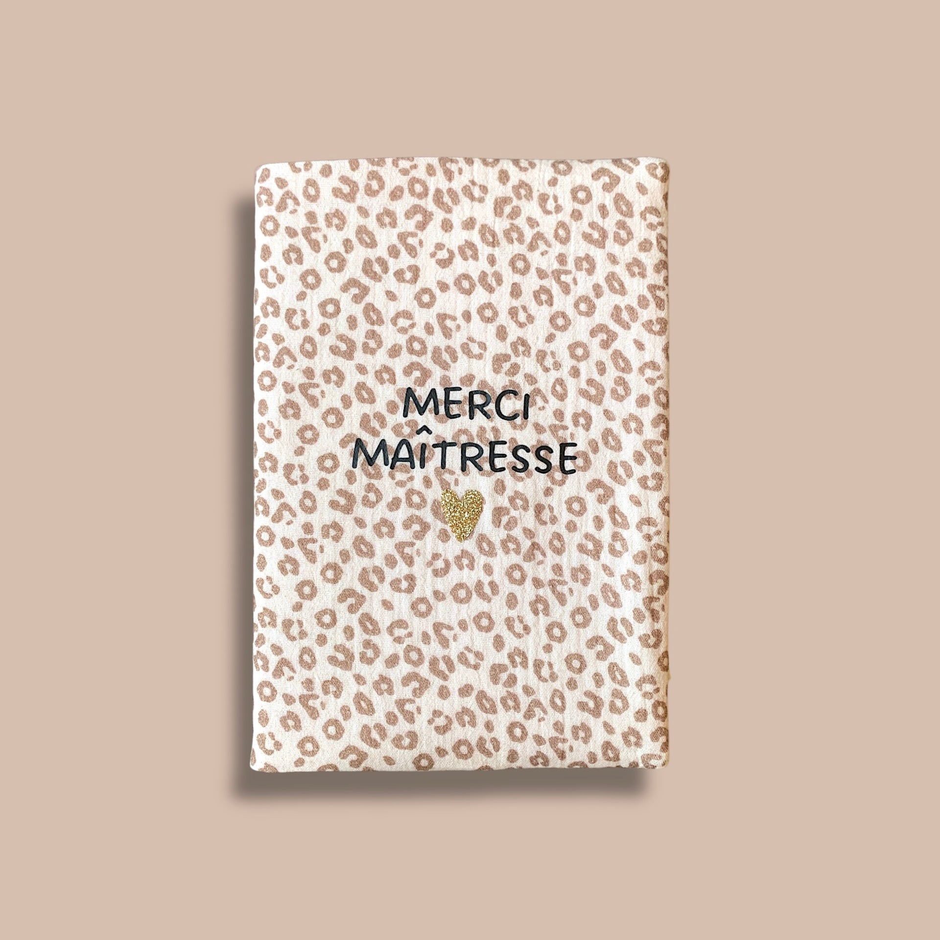 Carnet A5 - Merci maitresse léo