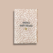 Carnet A5 - Merci maitresse léo