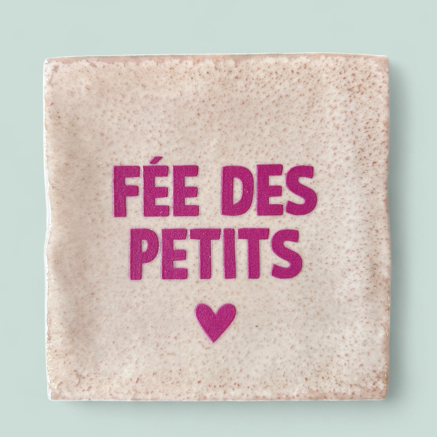 Carreau à accrocher - Fée des petits violet