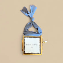 Mini cadre laiton - Mon filleul