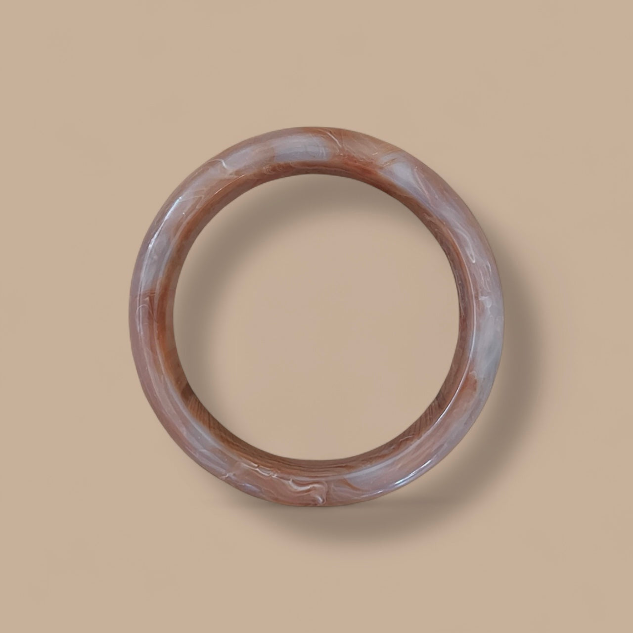 Jonc MM blush 62⌀ - Acétate de cellulose
