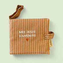 Mini album photos fines rayures - Mes jolis souvenirs
