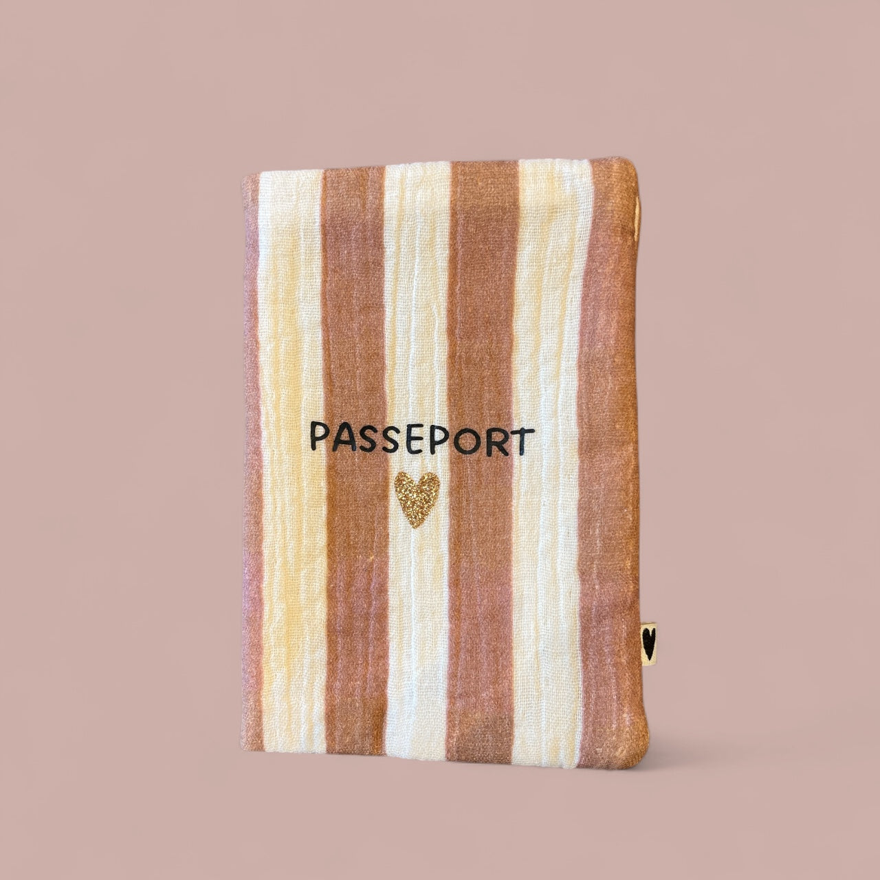 Protège passeport rayures larges - Passeport