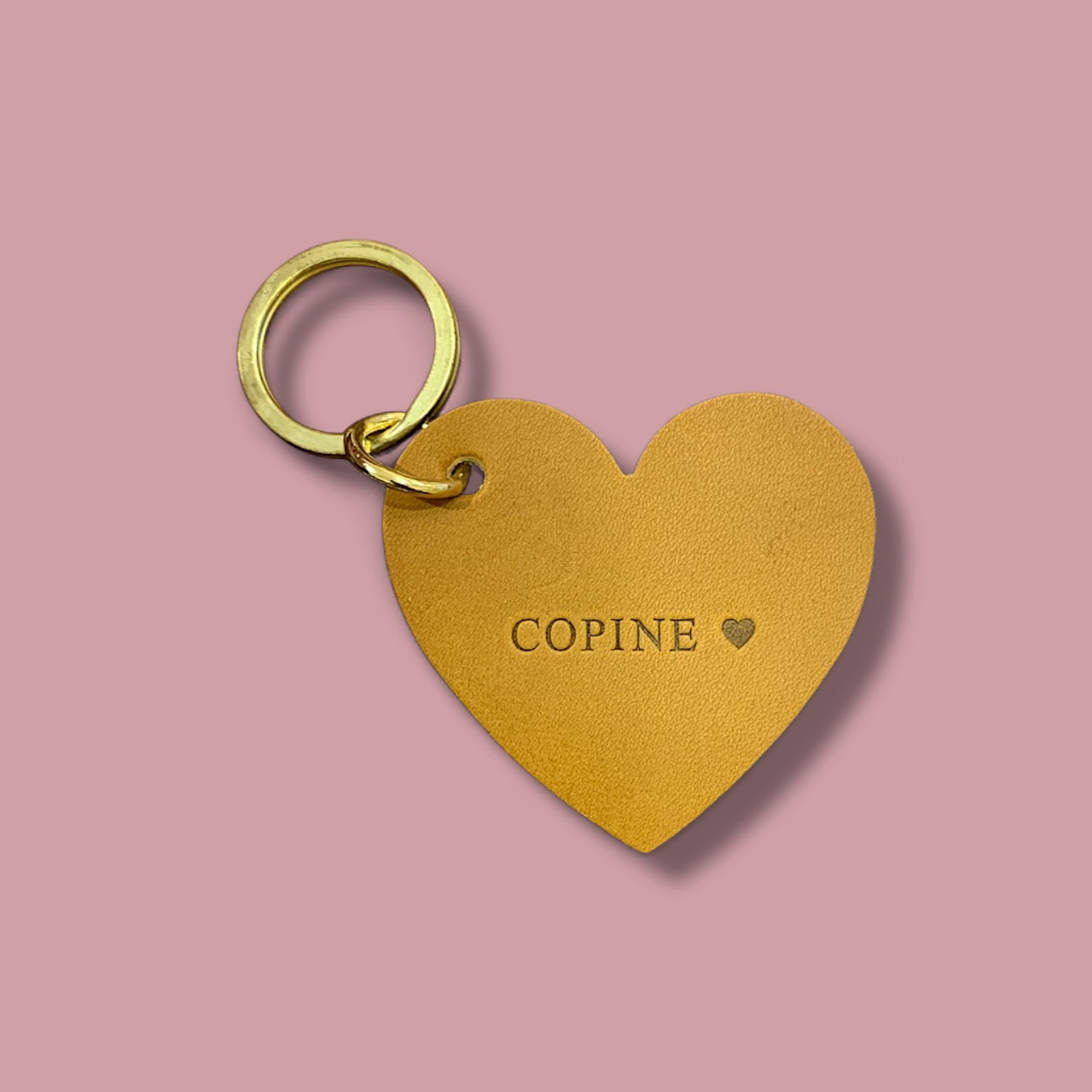 Porte-clés coeur - Copine