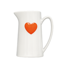 Pichet coeur orange Opjet