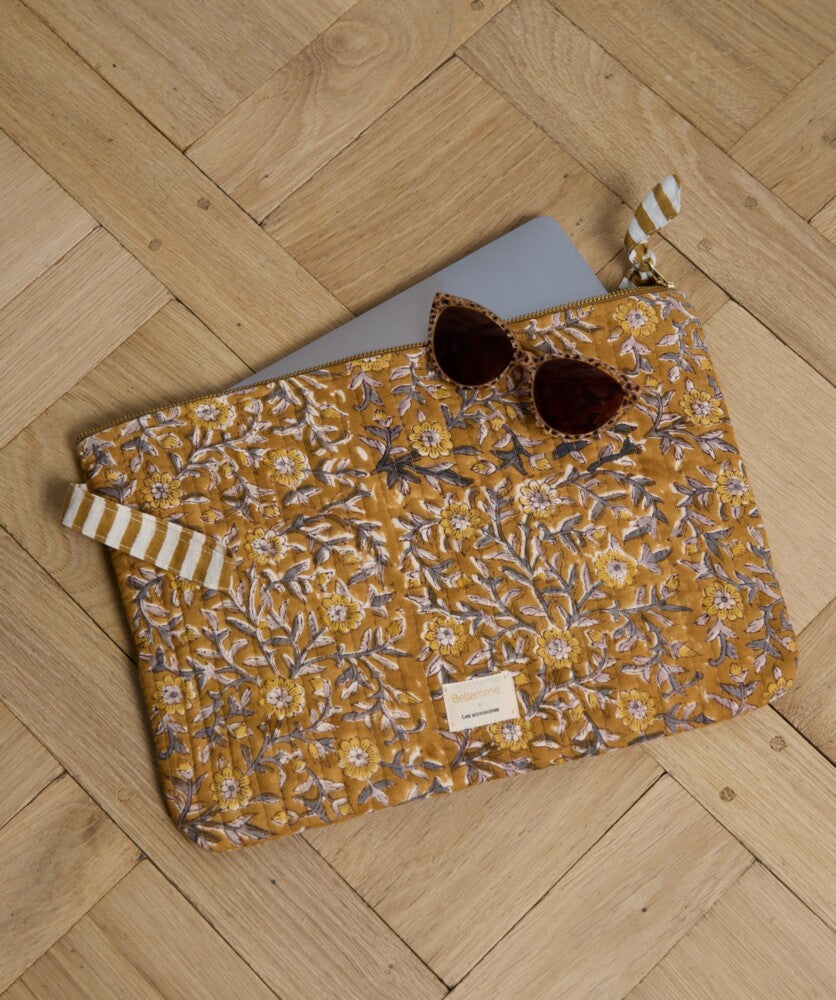 Pochette ordinateur 15' - Scarlett gold