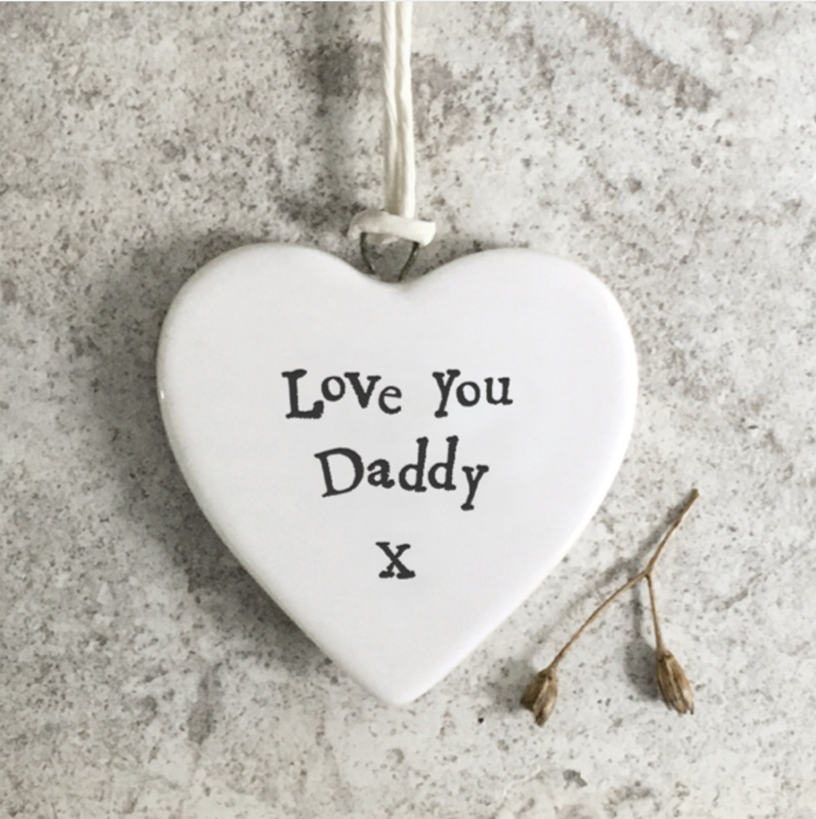 Coeur à suspendre - Love you daddy