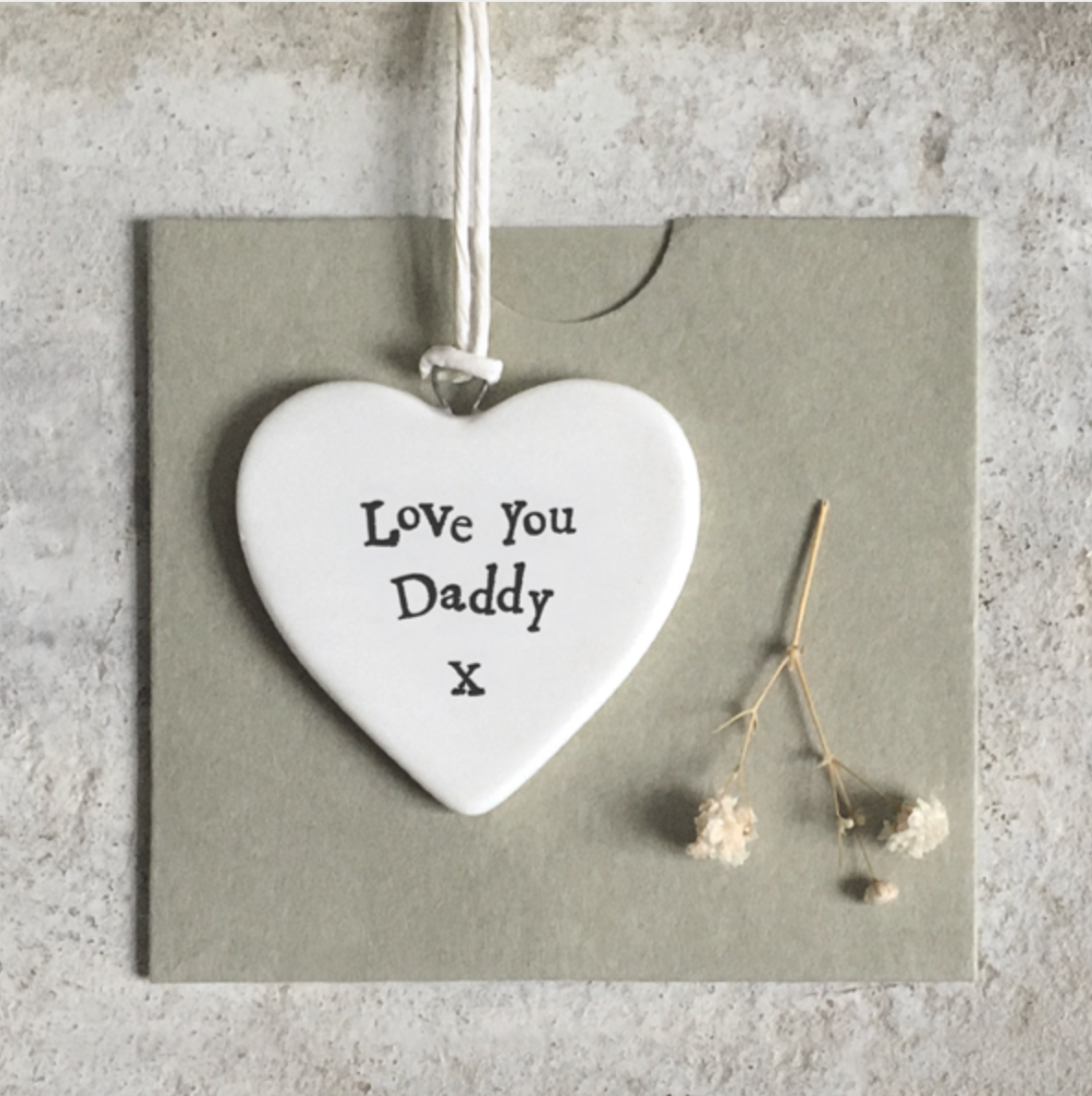 Coeur à suspendre - Love you daddy