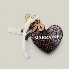Porte clés grigri léopard marraine