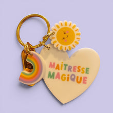 Porte clés grigri maitresse magique