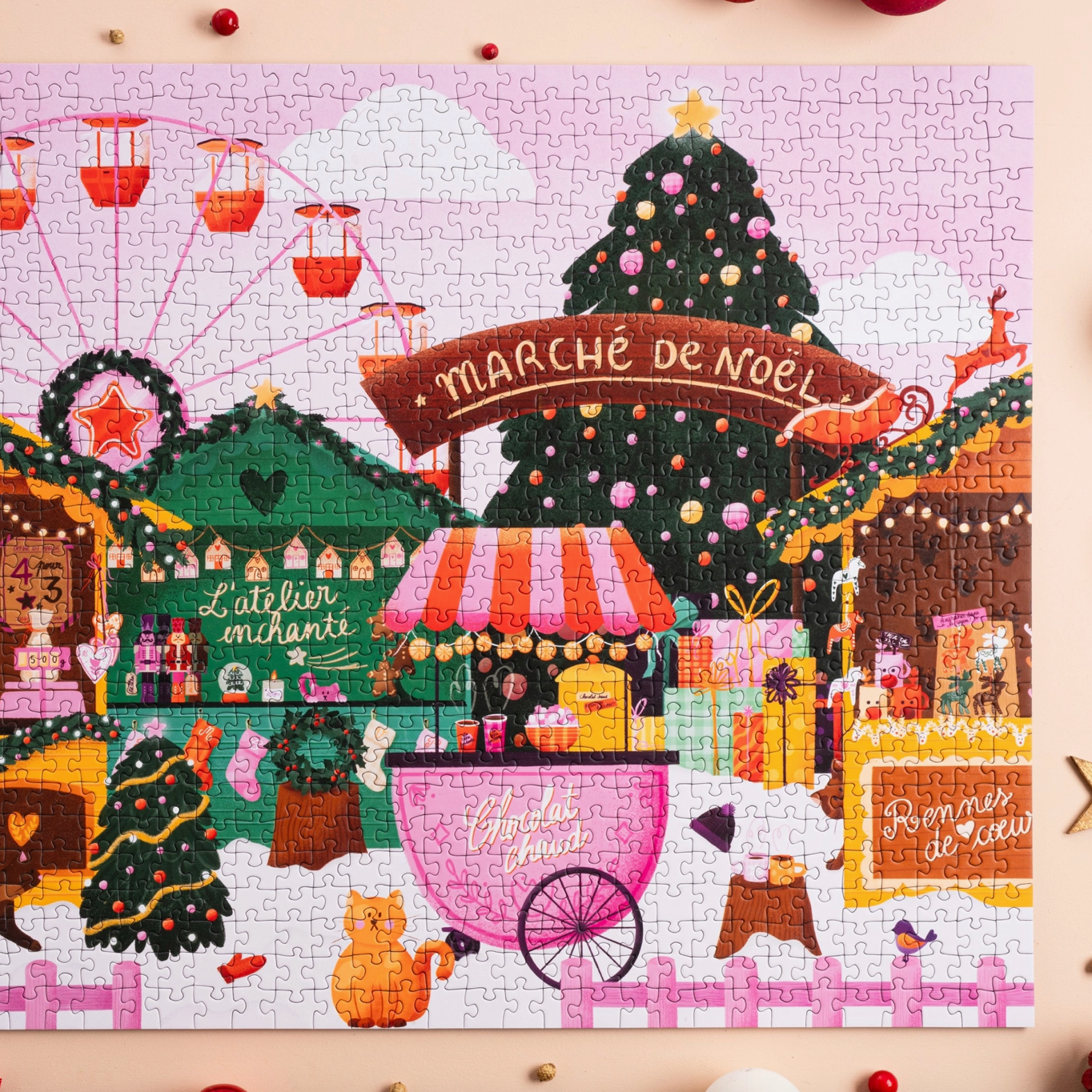 Puzzle GM - Marché de Noël