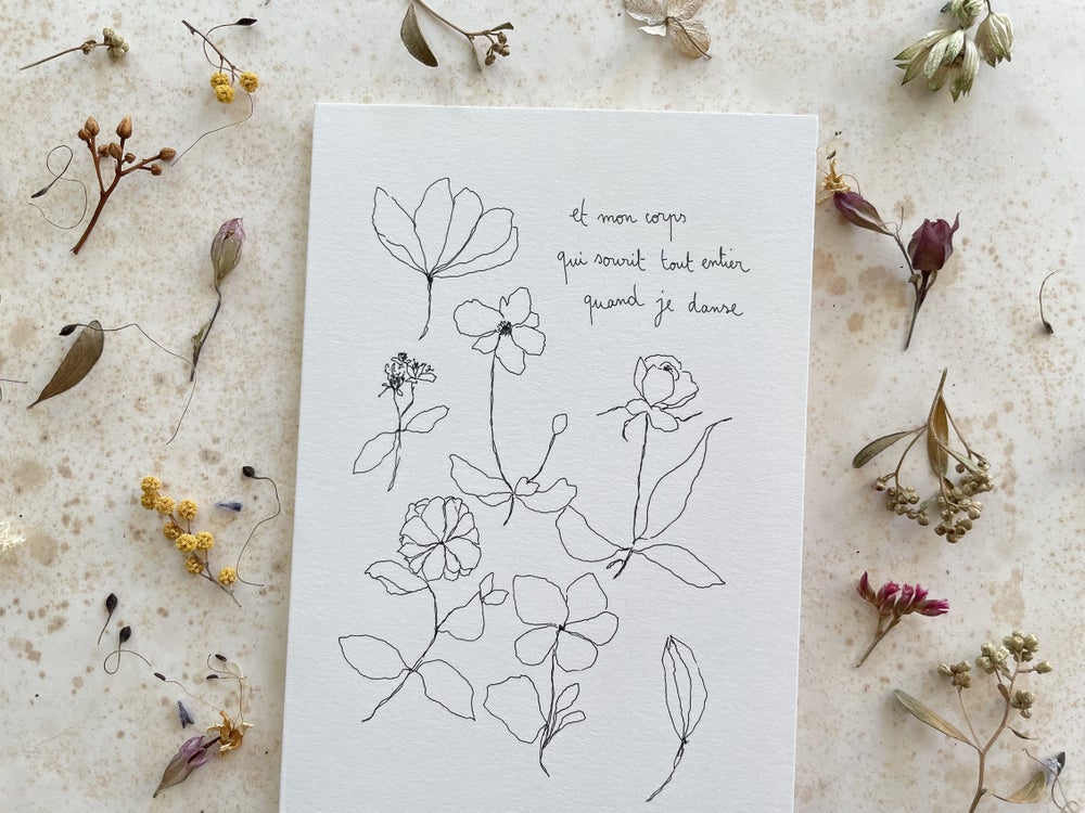 Carte - Quand je danse